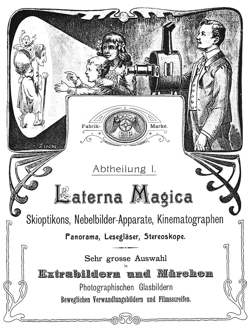 Catalogus lantaarnplaten E.P. 1903