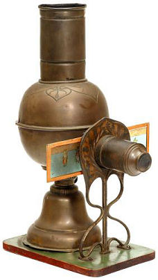 magic lantern art nouveau design